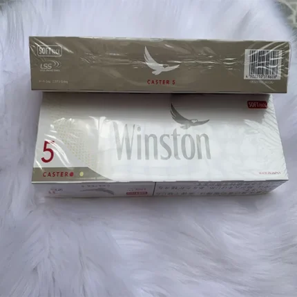 【卡斯特5號】 Caster 雲斯頓天香5號 Winston 5號 島內版軟盒 日稅香菸（10盒一條）